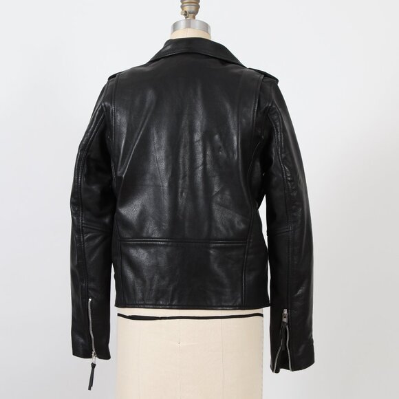 First Co. Rockstar Black Leather Jacket - Picture 2 of 3